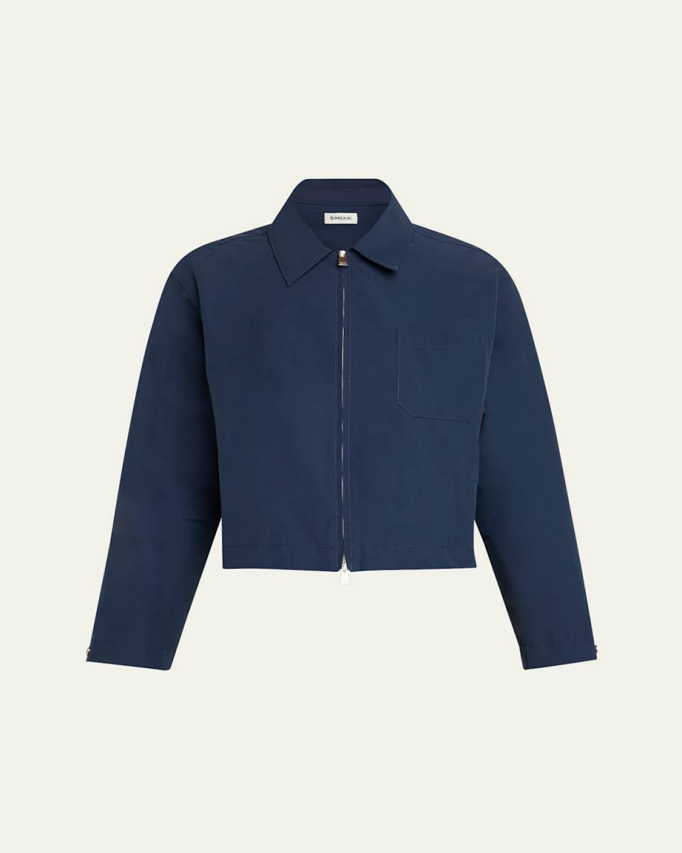 Edison Zip-Front Shirt
